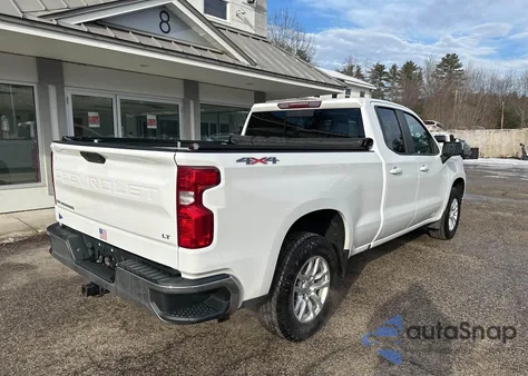 2019 Chevrolet Silverado 1500 Lt из США, поврежденный, VIN 1GCRYDEK4KZ277816